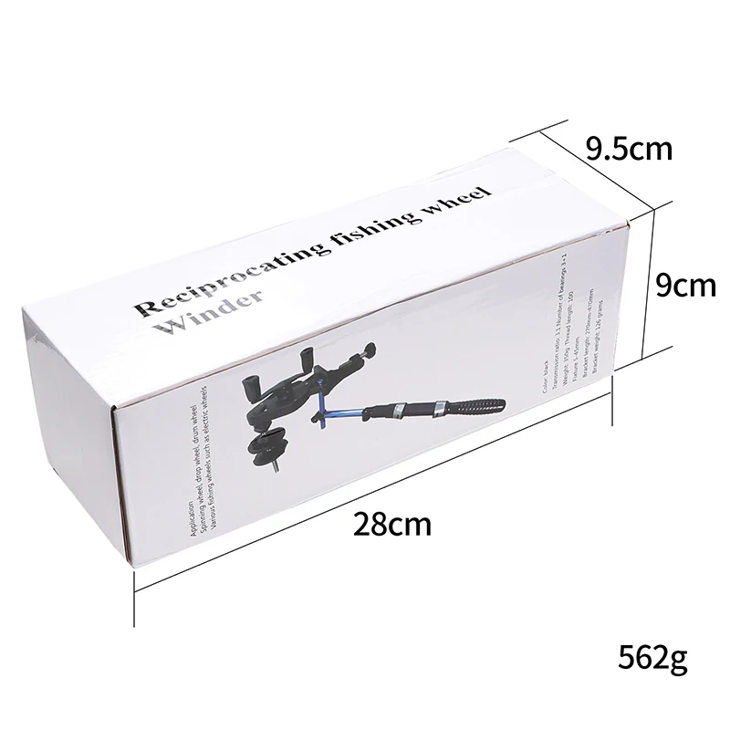 Portable Fishing Line Reel Bidirectioanl Winding Spooler Winder Universal Fishing Line Winder