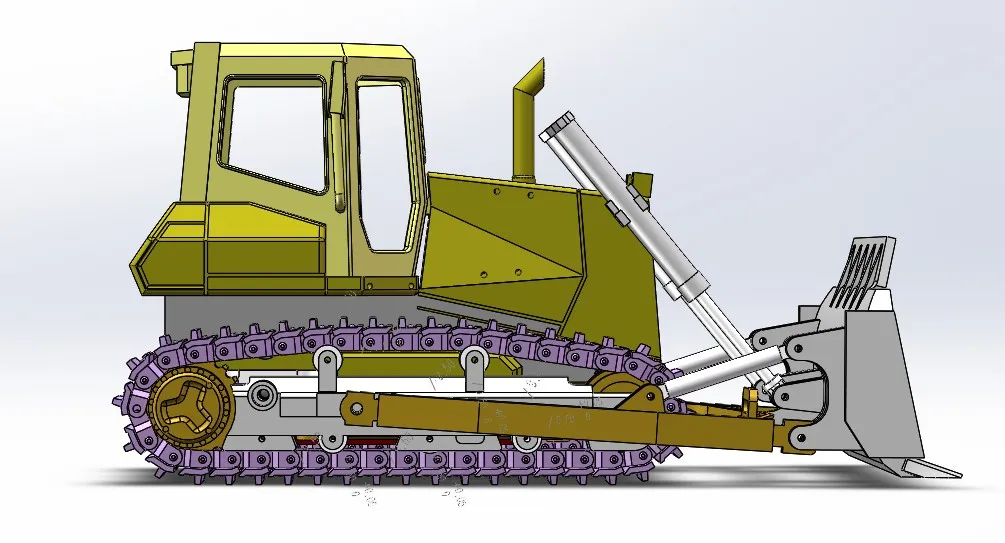 comparison between the performance of tracked machinery with
