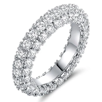 Micro Pave Cubic Zirconia Promise Ring – Women’s Wedding & Engagement Jewelry