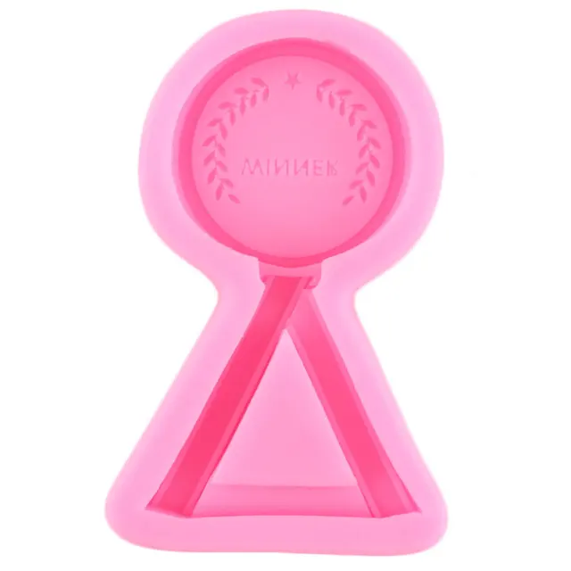 Mini Trófea Alak Fondant Penész Torta Dekoráció Érem Szilikon Formák Sütés Csokoládé Gumpast Cukorkás Agyag - Image 4