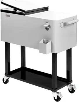 80 Quart Rolling Ice Chest 1