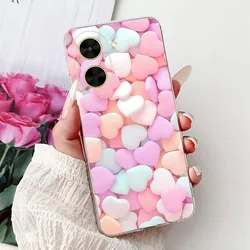 Lovely Cat Lemon Dragon Soft Clear Silicone Protective Case for Redmi A5 NFC (TPU-967)