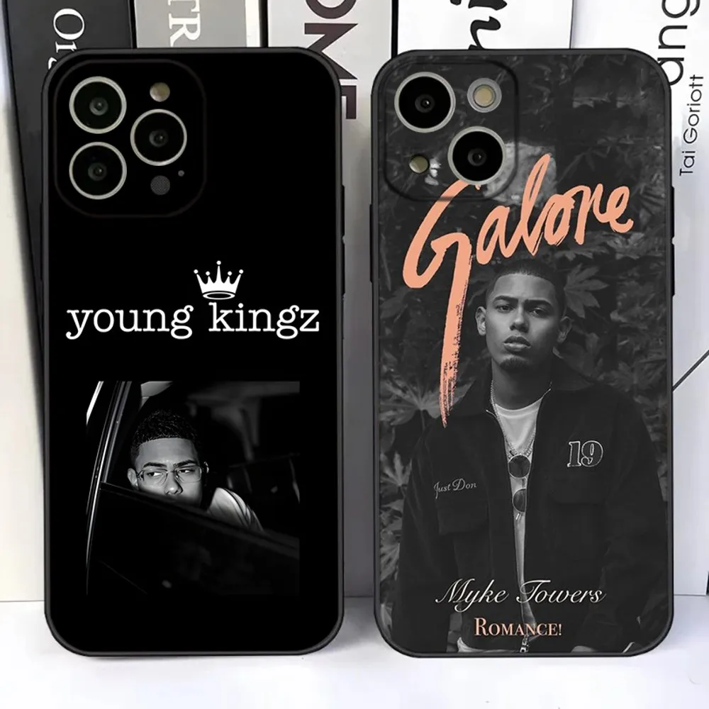 M Myke Towers LALA Phone Case For iPhone 15 14 13 12 11 Plus Pro