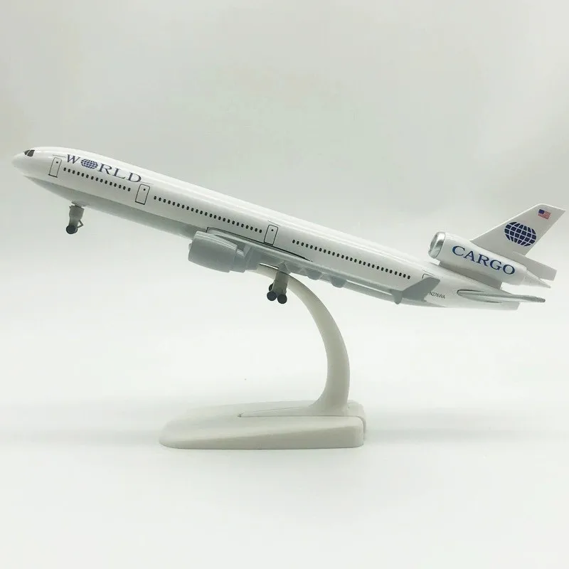 UPS Cargo Airlines 20cm Metal Diecast Airplane Model with Landing Gears and Wheels