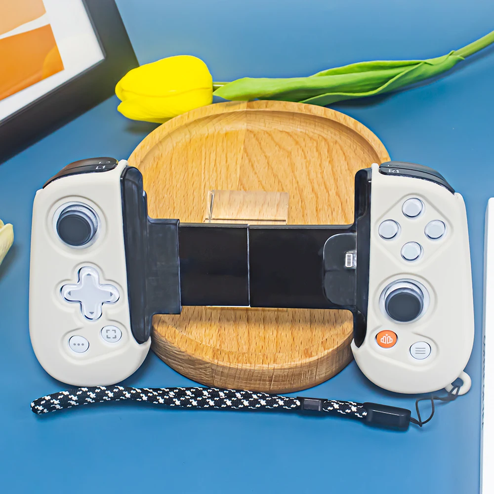 Protective Anti-Slip Silicone Grip Case with Lanyard for Mobile Gaming Controller
