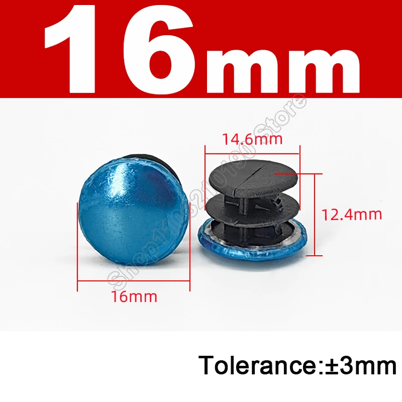 Viti Copri-tappo Decorative In Acciaio Inox – 16mm-40mm, Elettrolitiche, Per Specchi
