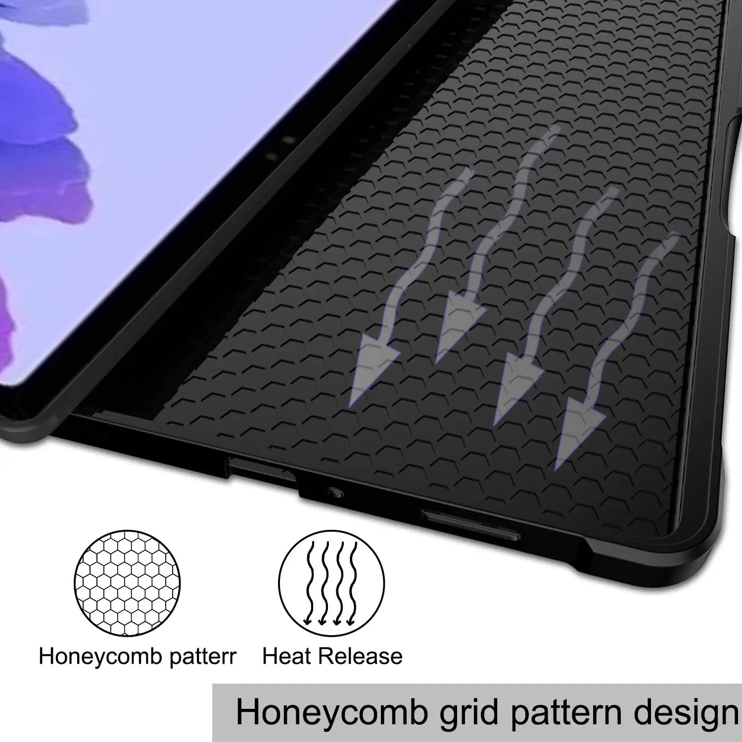Magnetic Tri-Fold Stand Protective Tablet Case, 10.4 Inch, 2022 Edition