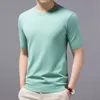 Superfine Merino Cashmere T shirt Men Base Shirt Wicking Breathable Quick Dry Anti-Odor No-itch Short Sleeve Tee Tops 3