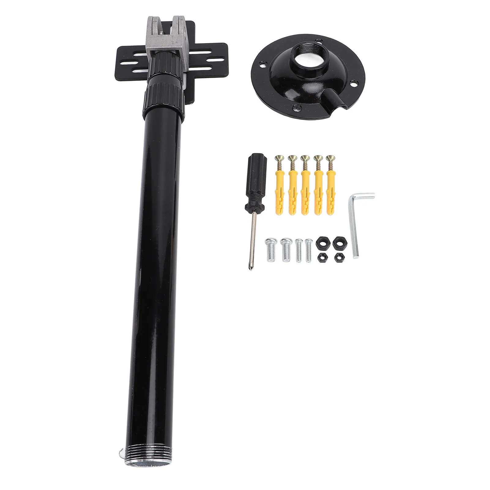 3D Advertising Display Adjustable Extendable 15.5 to 24 Inches 3D Holographic Fan Advertising Machine Projector Ceiling Mount