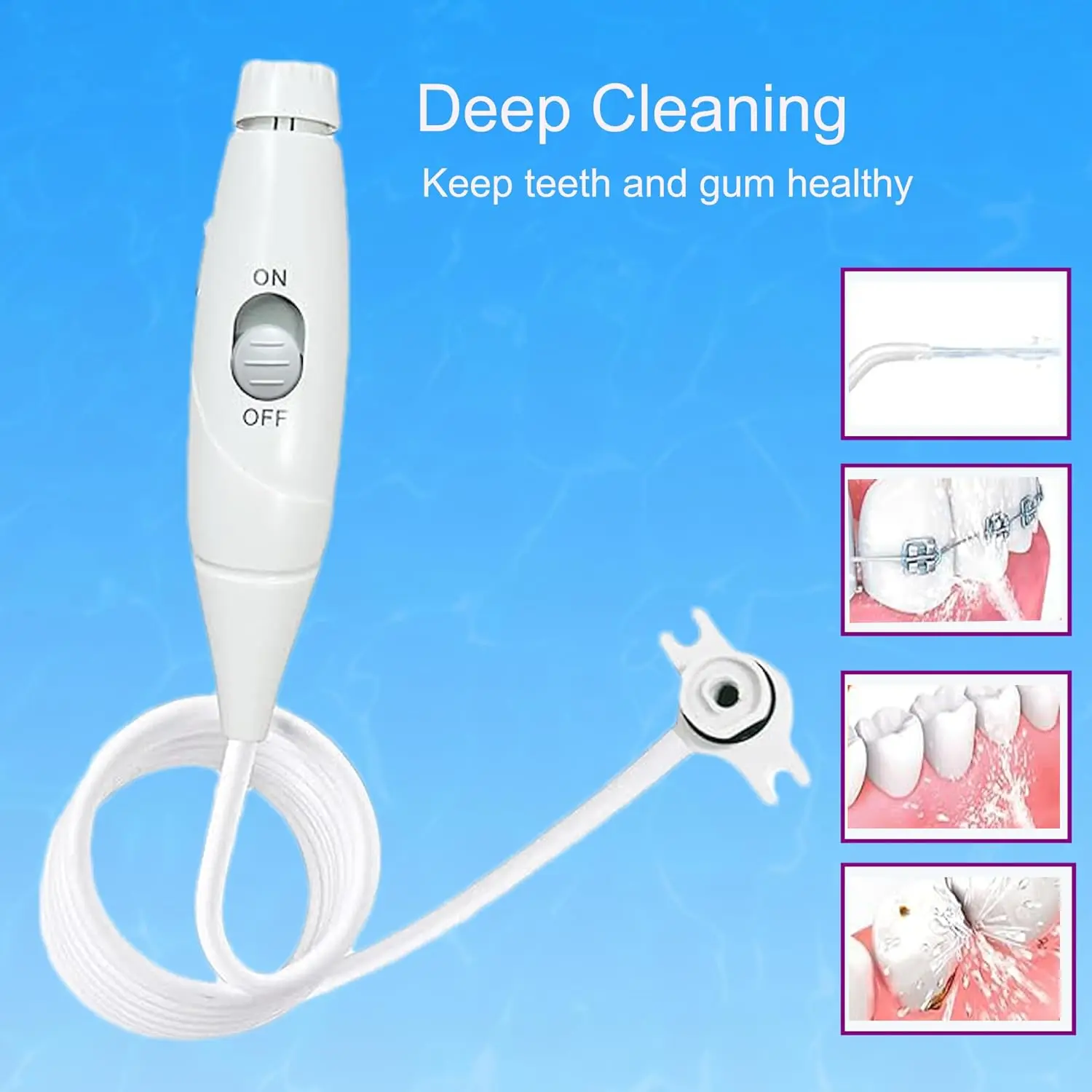 Handle Replacement for Waterpik Aqurius Water Flosser WP-660 WP-670 WP-100 WP-900 WP-100 WP-300 WP-662 WP-672 WP-950