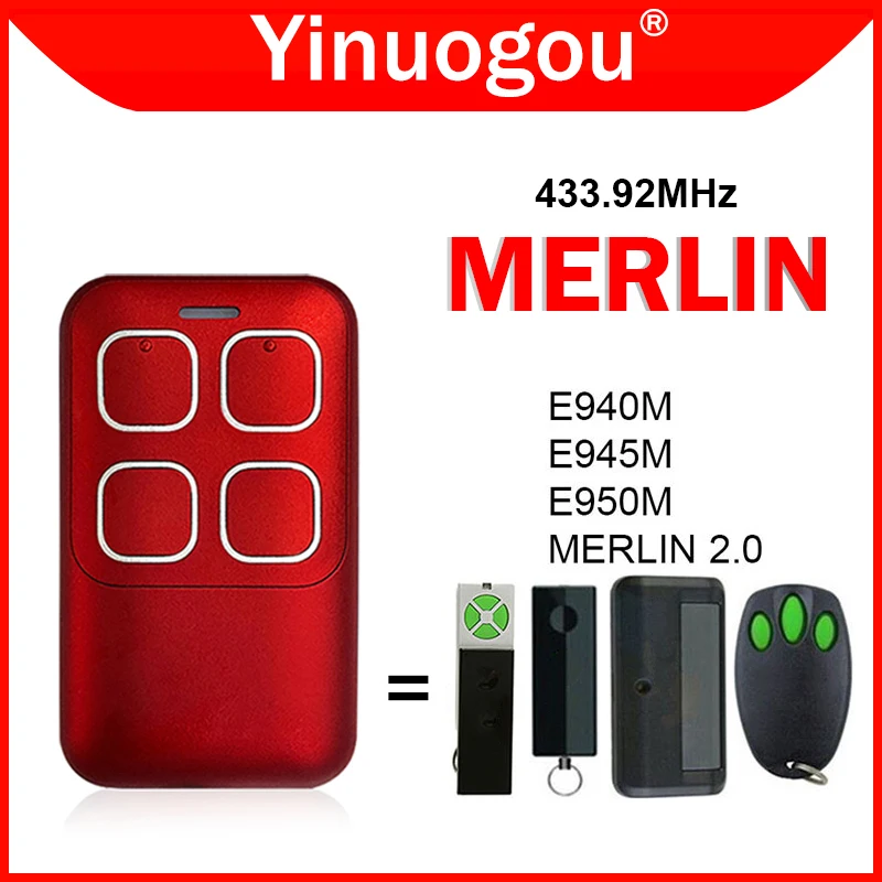 MERLINE940ME945ME950MGarageDoorRemoteControl43392MHzMERLIN2
