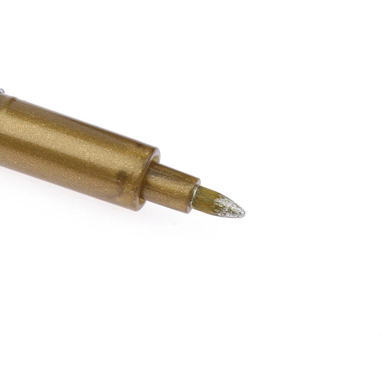 

1Pc Gold Silver Paint Marker Water-base Marker Pen For Ceramics Glass Fabric Leather Dark Paper Painting Doodling DIY Crafts