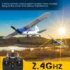 RC Plane Sport Cub 500 EPP Foam 500MM Wingspan 2.4G 4CH RC Glider Aircraft One-Key Aerobatic RC Fighter RTF 761-4 Toys Gifts 2