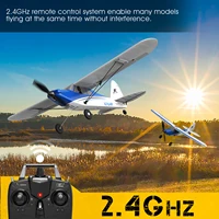 RC Plane Sport Cub 500 EPP Foam 500MM Wingspan 2.4G 4CH RC Glider Aircraft One-Key Aerobatic RC Fighter RTF 761-4 Toys Gifts 2