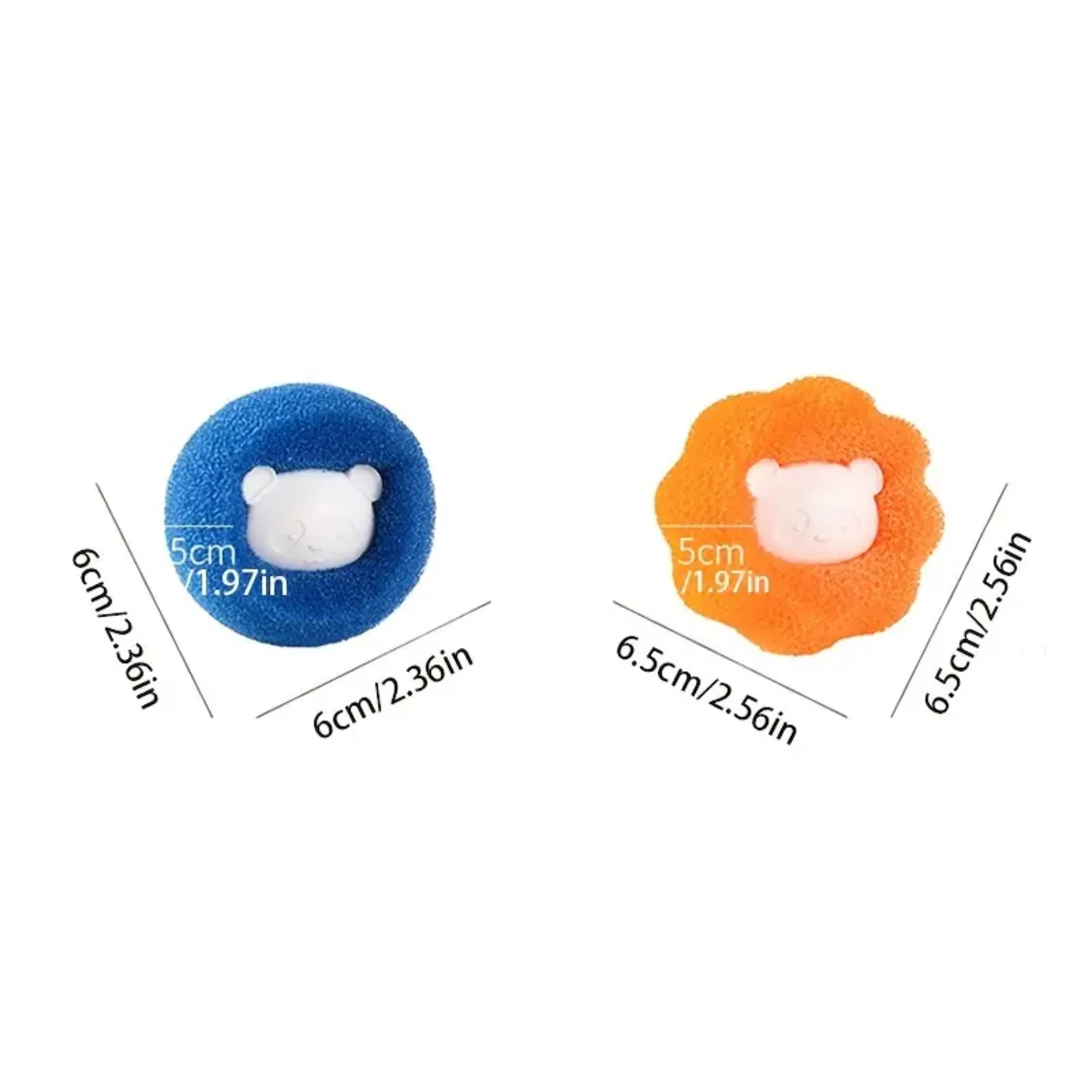 Highly Effective Anti-Tangle Laundry Balls Set-Recommended for Fresh and Clean Laundry with Lint Removal Action-Simplify You
