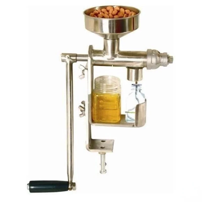 

1pc Manual Oil Press Peanut Nuts Seeds Oil Press/Expeller Oil Extractor Machine