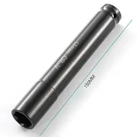 150mm Long Deep Impact 6 Point Wrench Socket Head 1/2" Drive Adapter Antirust Hex Wrench Socket Set 14/17/18/19/21/22/24/27mm 1