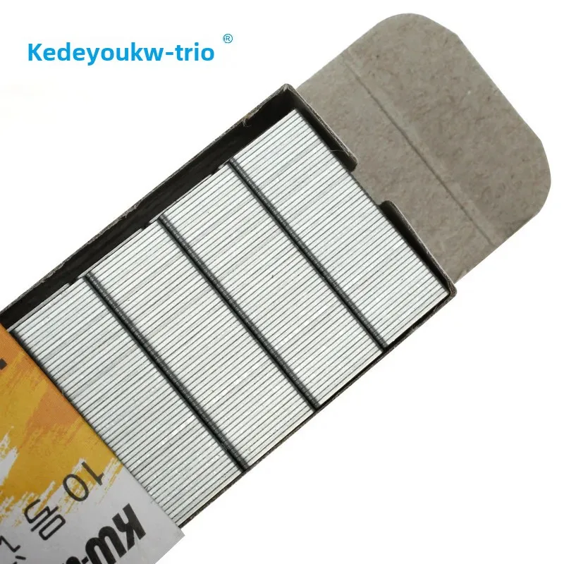 Kedeo High Strength Rust-Resistant Stapler Staples 10-Pack Zinc-Plated Stronghold Fastening Nails Bookbinding Supplies