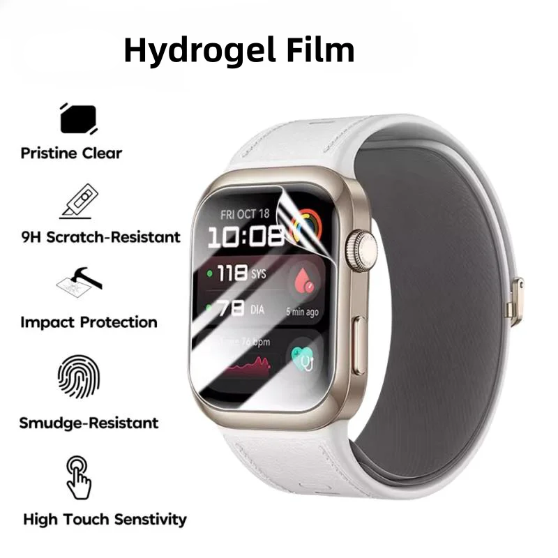 HD Clear Hydrogel Film Screen Protector - Full Coverage Protective Film