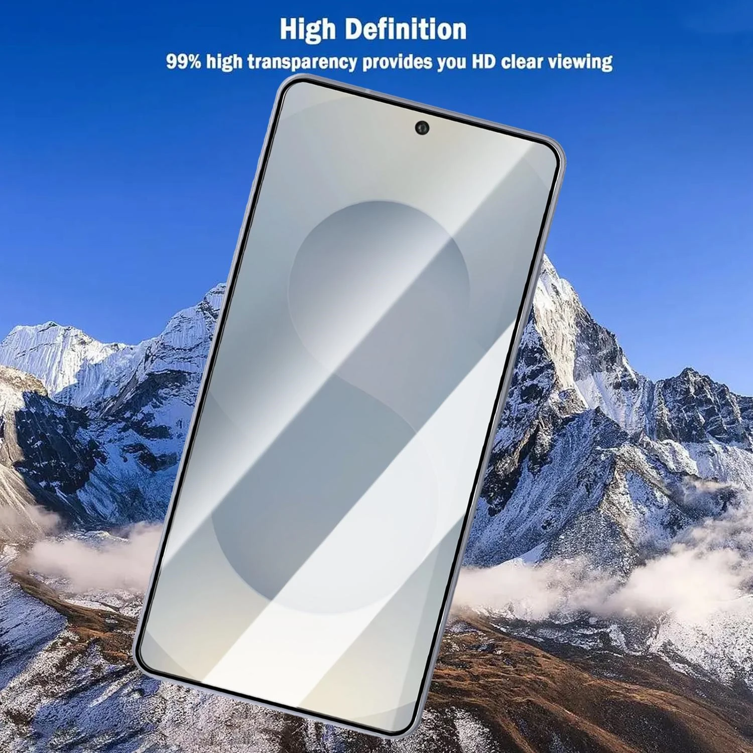 Premium Oleophobic Coating Tempered Glass Screen Protector - Easy Installation, Dust-Free, 1/4PCS Pack
