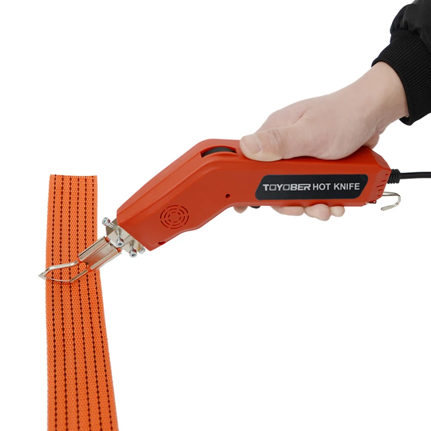 Professional Electric Knife Kit Fabric Cutter Knife Webbing BeltsThermal Cloth Cutter Rubber Rope Cutter Hot Scissors Fabric 3