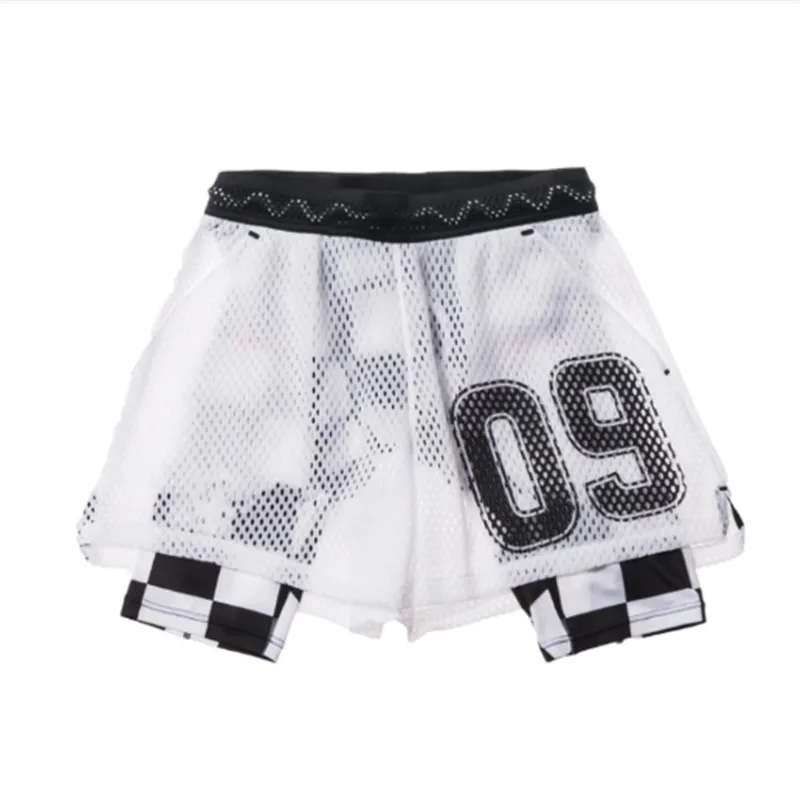 smart casual shorts mens New Men 2 in 1 Sports Jogging Fitness Shorts Training Quick Dry Mens Gyms Men Shorts Sport gym Short Pants Summer Running Shorts mens casual summer shorts