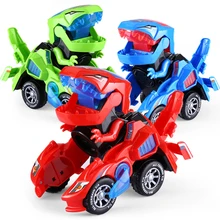 

Children Toys Electronic Dinosaur Chariot RC Toy Running Deformation LED Luminous Music Remote Control Boys Girls Birthday Gifts