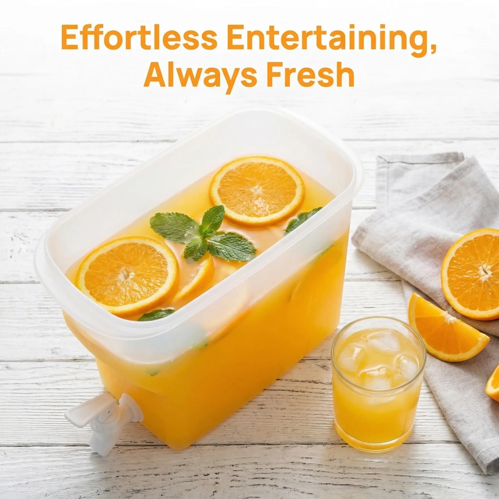 Dispenser per bevande da 3,5 litri per frigorifero, dispenser per bevande con rubinetto. Dispenser per latte, limonata e succhi di frutta con coperchi per frigorifero - immagine 6