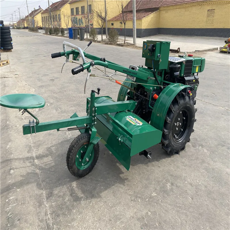 

Электропусковой трактор SYNBON 18HP с газонокосилкой и прицепом