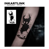 The devil is out of body Temporary Tattoo,Lasts To 15 Days New Technology Magic Waterproof Semi Permanent Sticker. 2