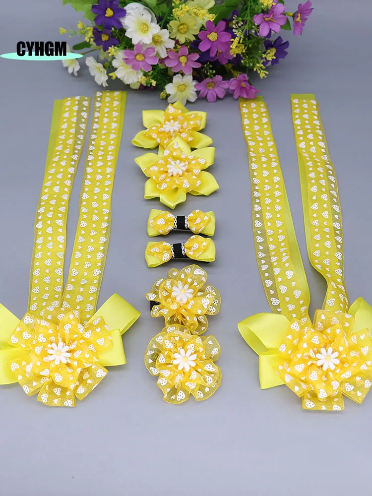 wholesale new ribbon hair clips for girls silk hairpins cute Barrettes Women hair ties hanfu hair accessory S15-1 nato razor wire accessory set clip applicator gauntlets 200 clips