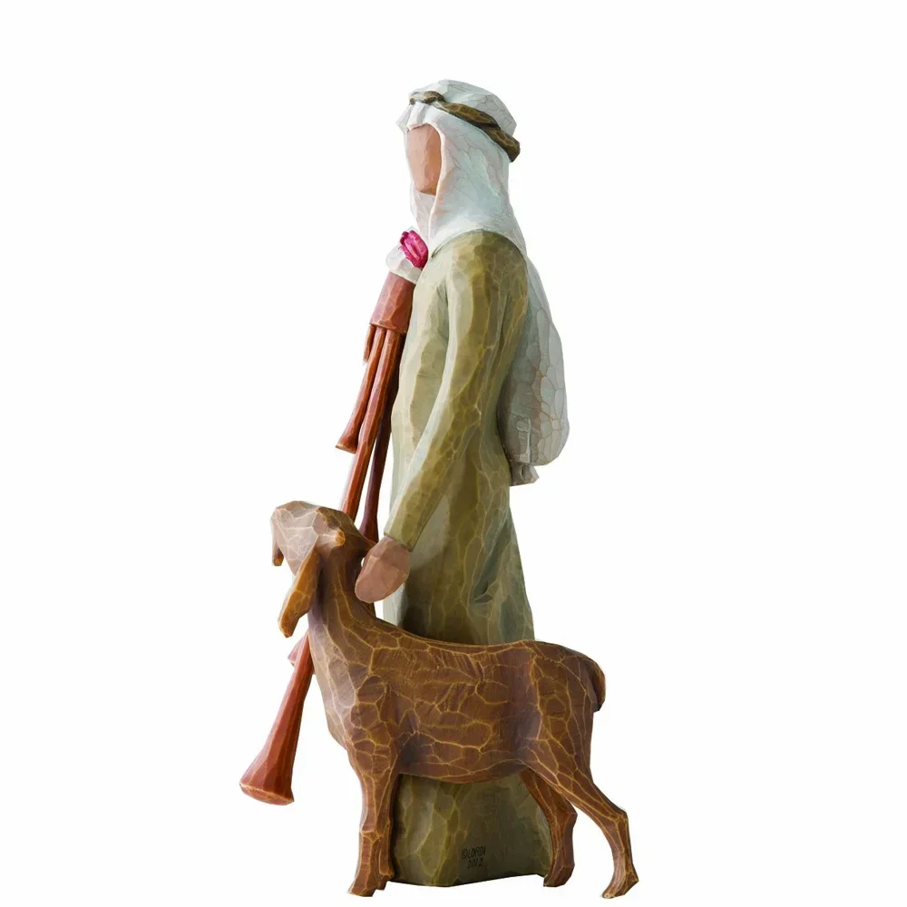 Piper Home Character Sculpture Art Living Room Desktop Christmas Decoration Creative Resin Crafts Room Decoration Supplies
