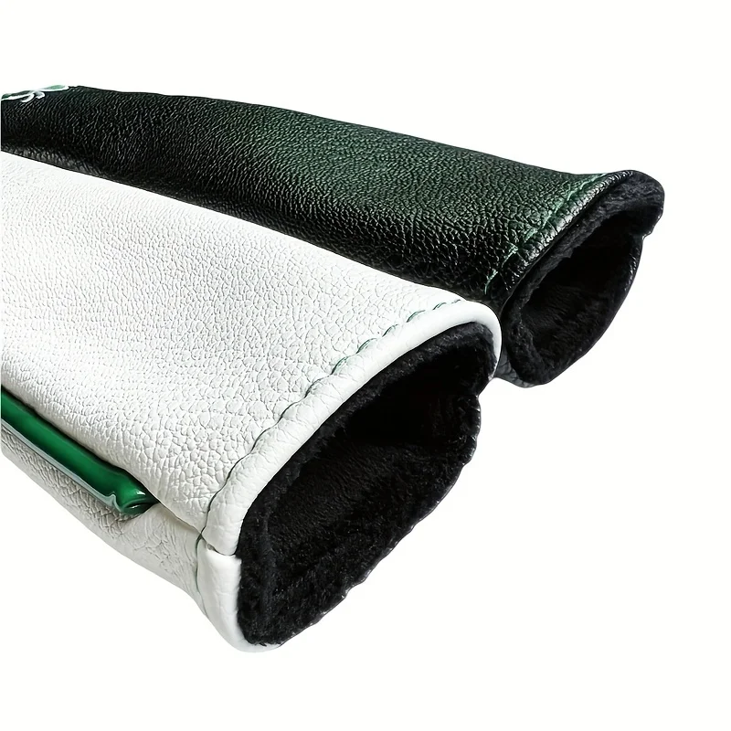 1pc Four Leaf Lucky Clover Design Golf Alignment Stick Cover, Golf Accessories 4