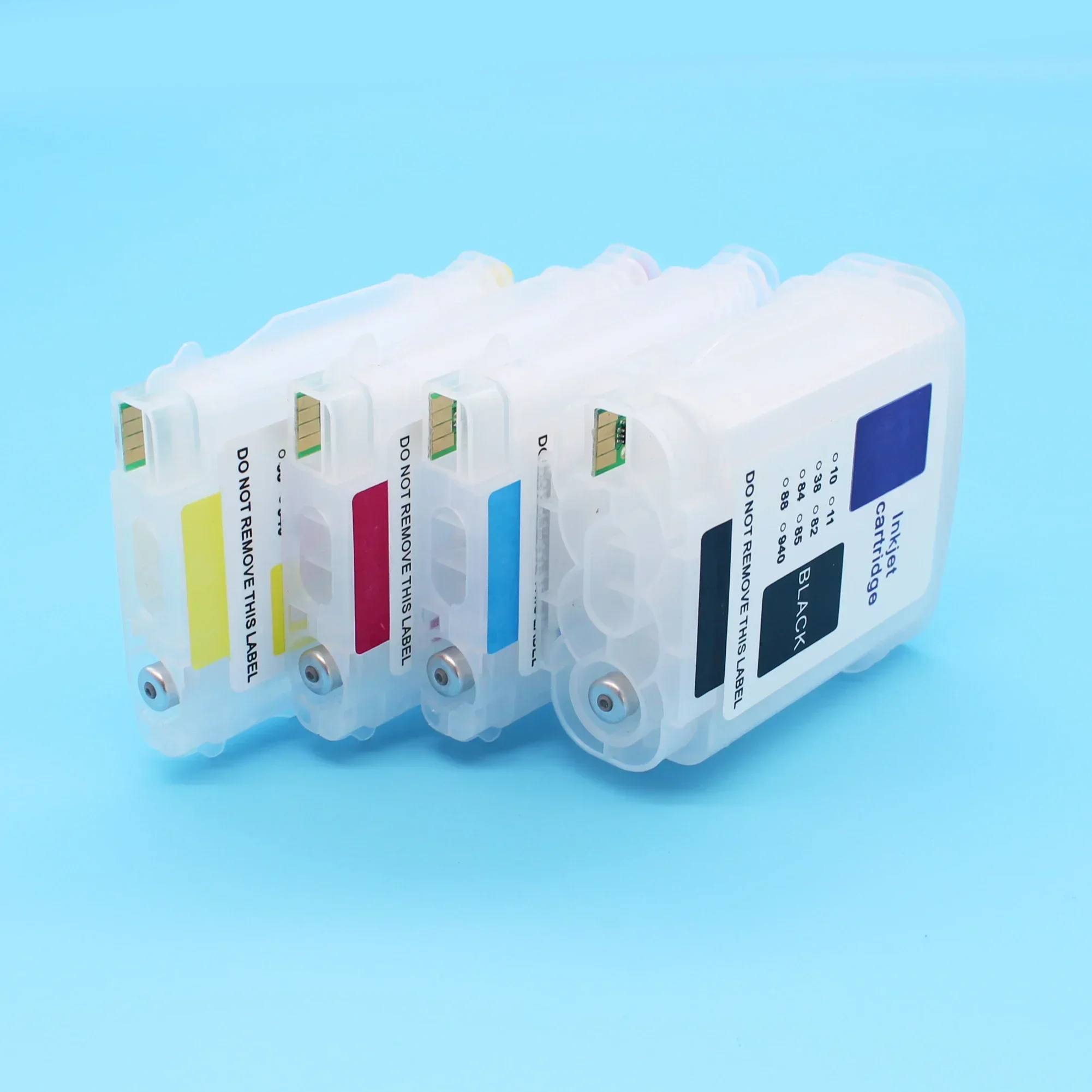 HP 디자인젯 500 510 800 100 500PS 800PS HP82 프린터용 ARC 칩 포함 HP82 리필 잉크 카트리지 69ml/28ml CMYK