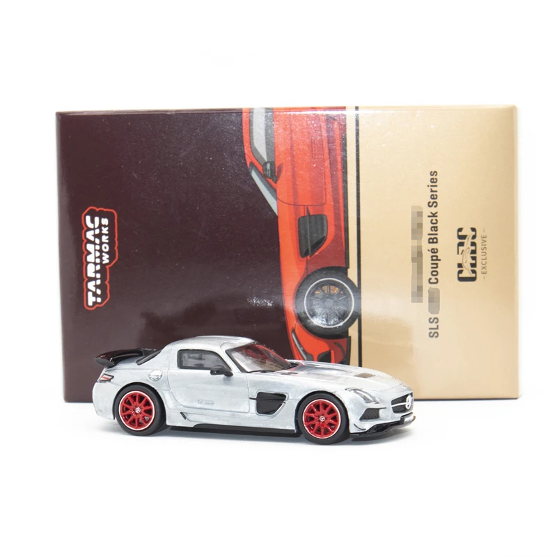

Chase Tarmac Works 1:64 MB SLS AMG Coupé Black Series Red