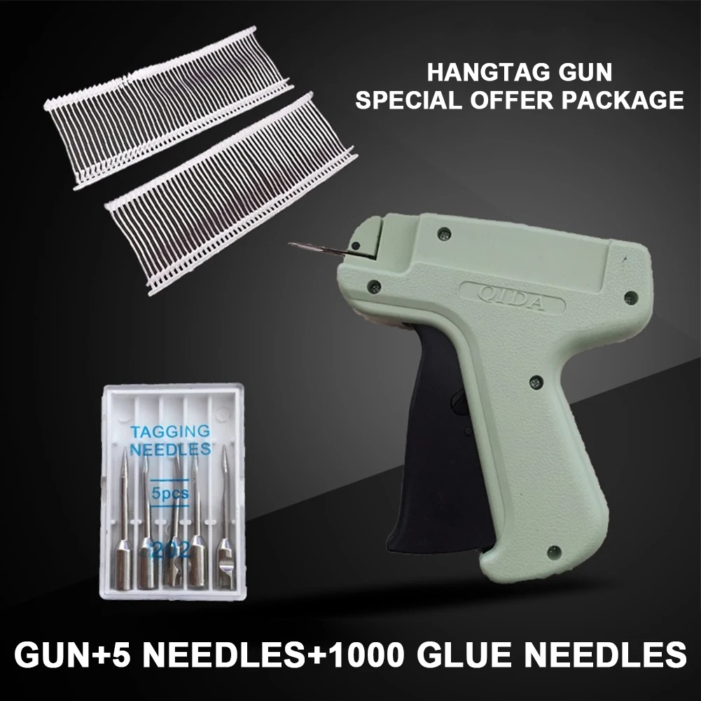 Description Picture 6 of itemQuick Clothing Fixer with 5 Needle & 1000 Fasteners Micro Tagging Stitch Tool Mini Tagging Gun for Sewing Garment Label