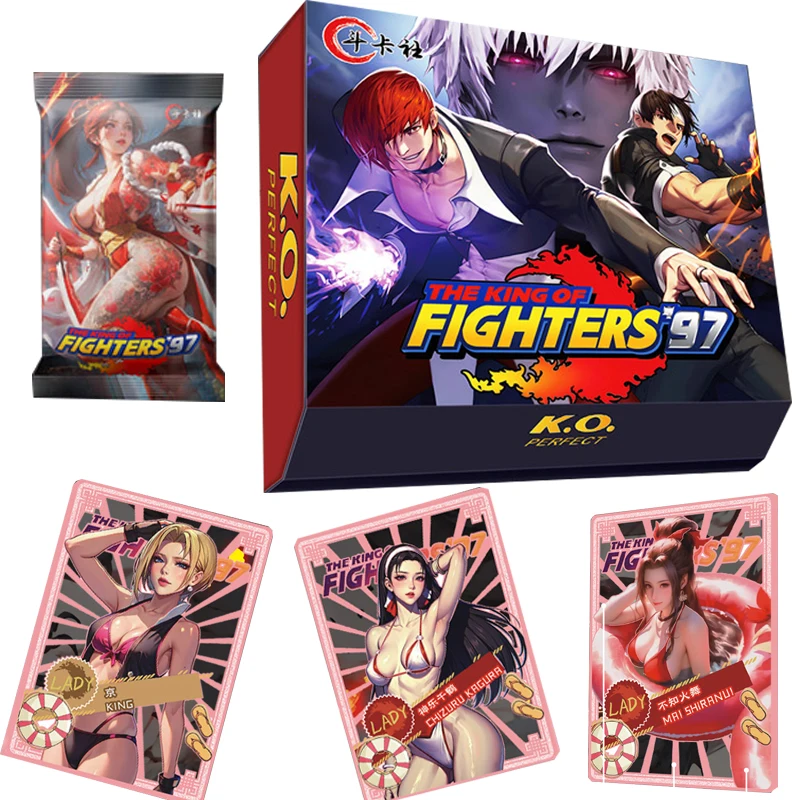 

The King Of Fighters Cards Japanes Anime Character Peripheral Cards Collectible Edition Cards Boysfriends Festival Surprise Toys