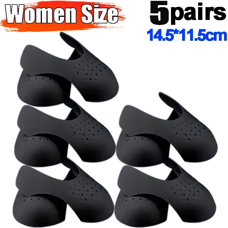 Shoe Anti-Crease Protector - 10 Pairs Sneaker Guard & Shoe Stretcher