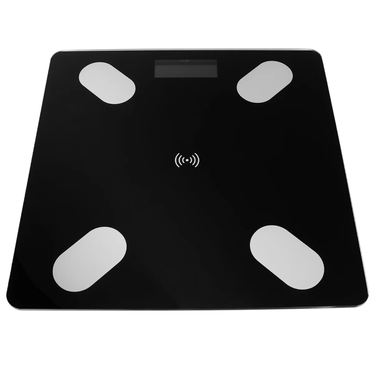 Square Scale LED Digital Scales without (Black, Pattern Blueteeth Scale)