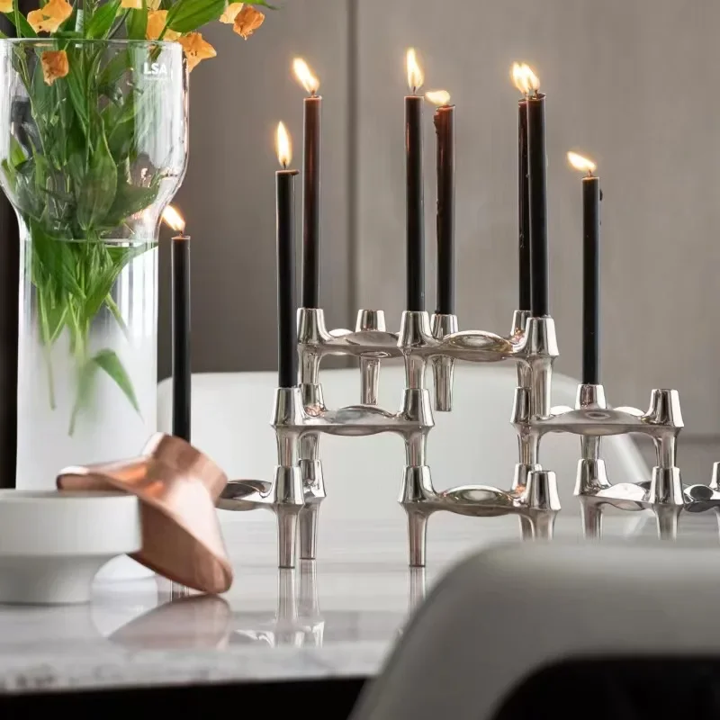 Nordic Classical Triangle Candlestick Holder
