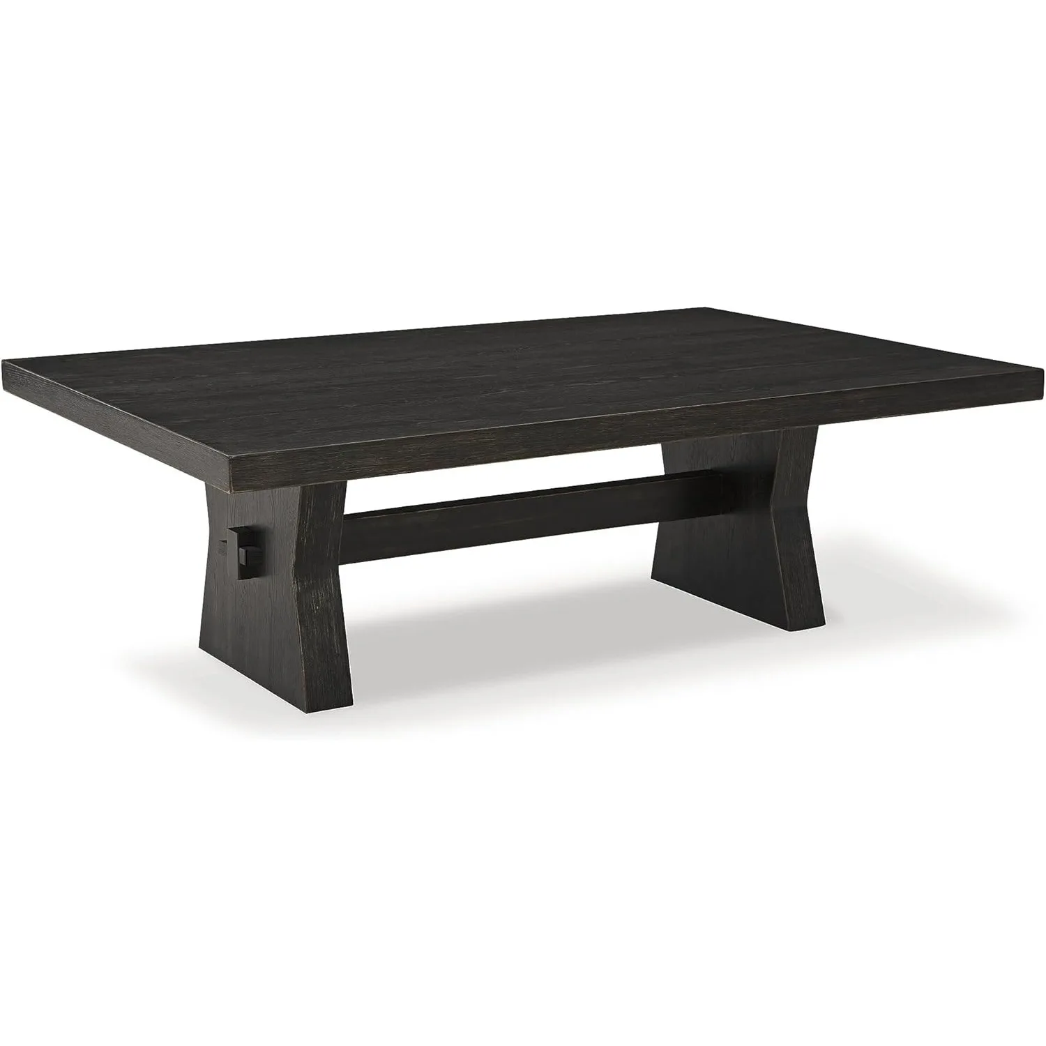 Galliden Coffee Table, 54" W x 36" D x 18" H, Black