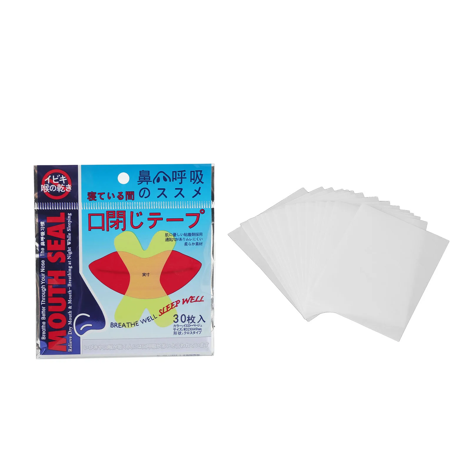 120pcs Mouth Tape for Sleeping Mouth Tape for Sleeping Keep Mouth Close Prevent Snoring Gentle Sleep Strip Sleep Mouth Strip 6