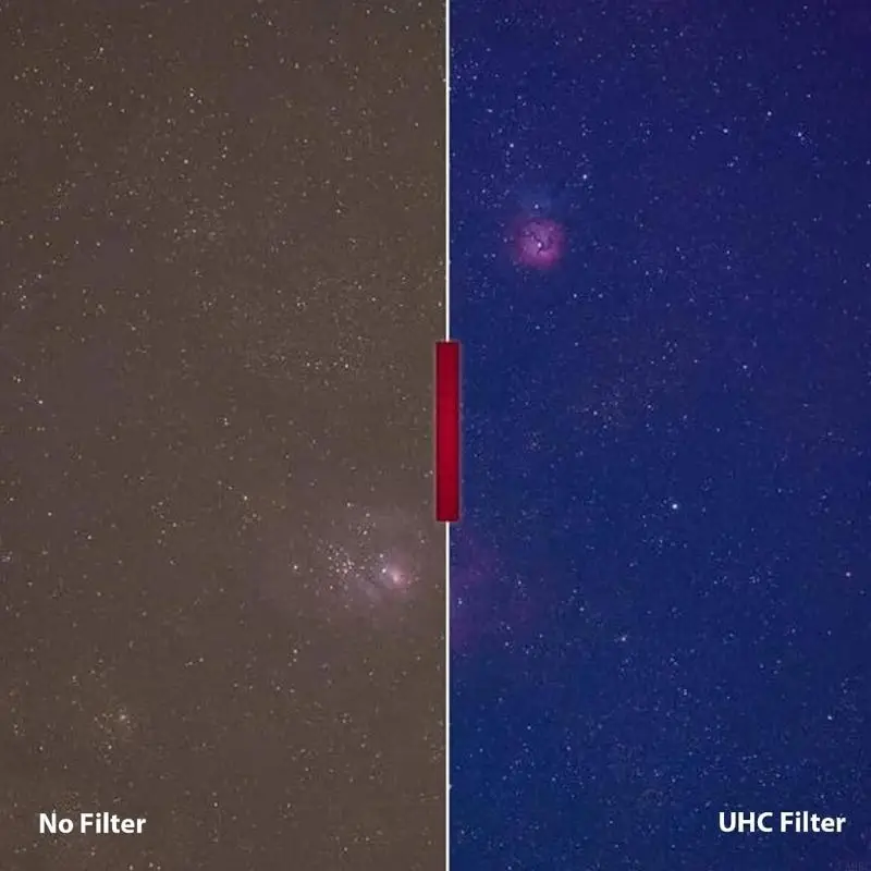 A9BC Light Pollution UHC Filter Clearer Views of the Night Views Good Parallelism