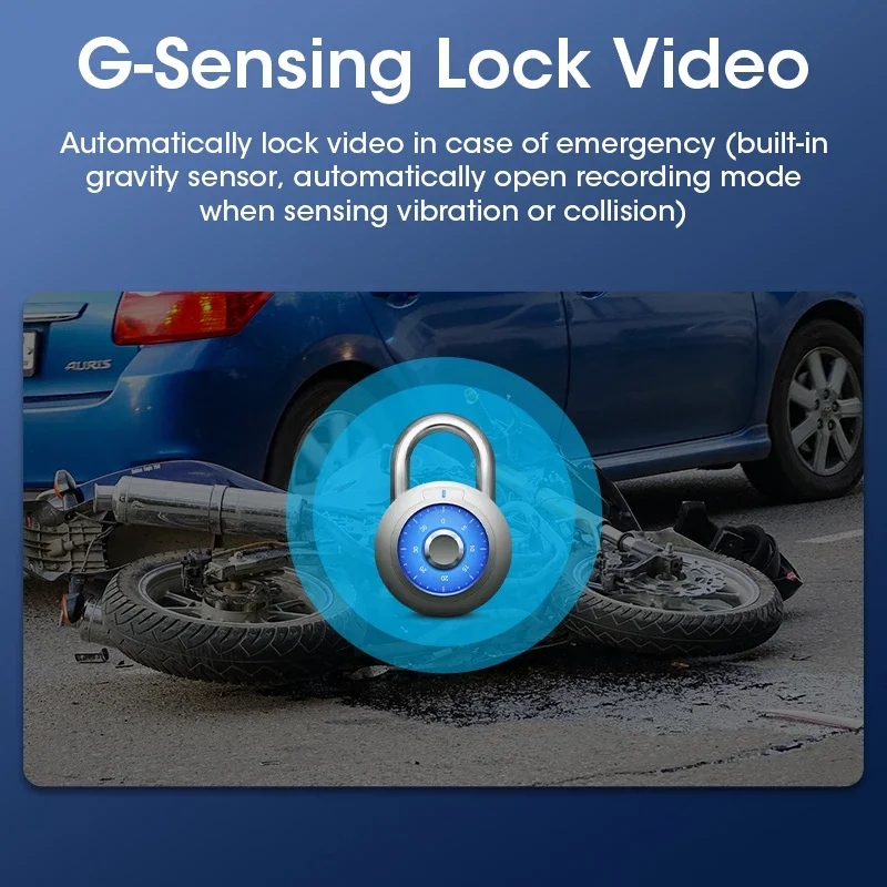 5 Inch Motorcycle Carplay Smart Screen Wireless Carplay&Android Auto Portable Bluetooth Theft-proof Waterproof Night Vision GPS