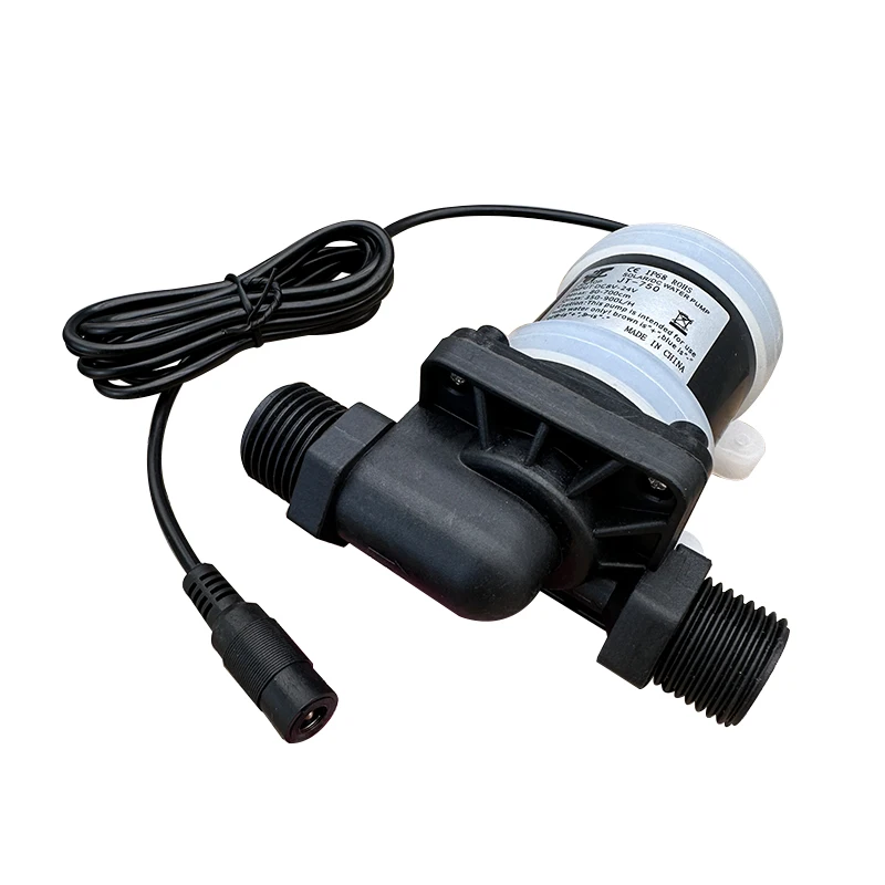 IP68 DC 12V 24V Stainless Steel Shaft Brushless 1/2" Water Pump Solar Water Heater Shower Circulation Fountain Pressurization stainless steel water pump