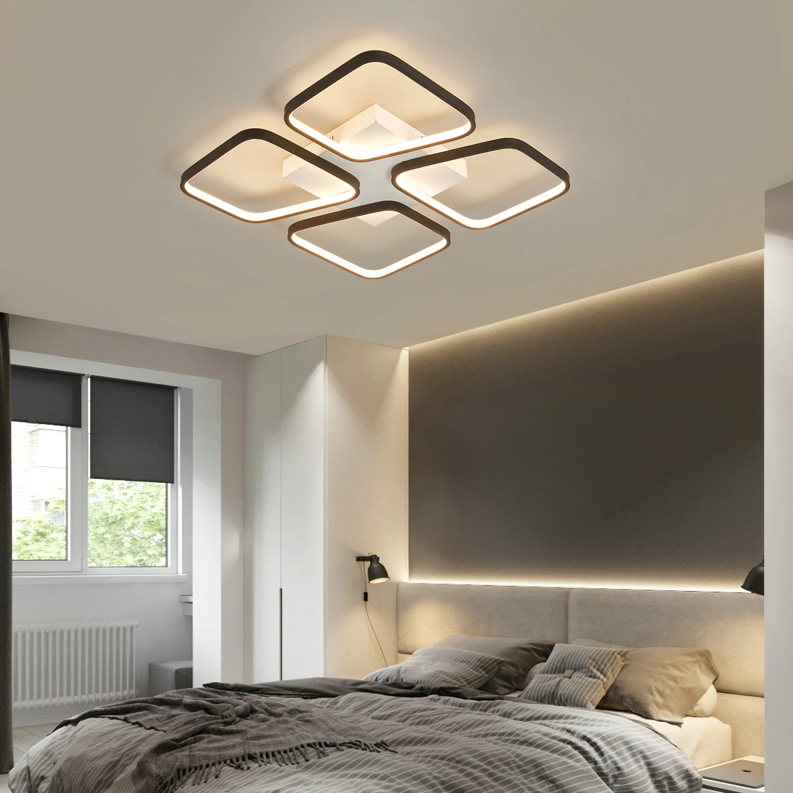 LED Ceiling Lamp for Living room Bedroom Dining room 90-260V