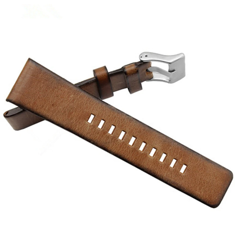 Vintage Retro Genuine Leather Watchband - High Quality Watch Strap Bracelet in Multiple Sizes