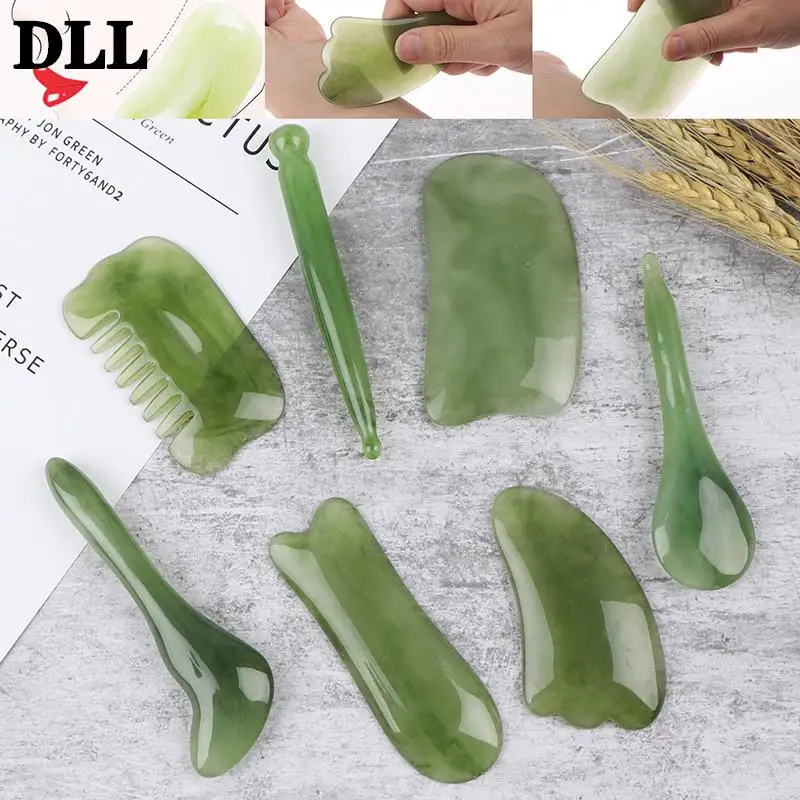 

1Pc Message Gua Sha Scraper Board Health Care Tool Natural Resin Facial Body SPA