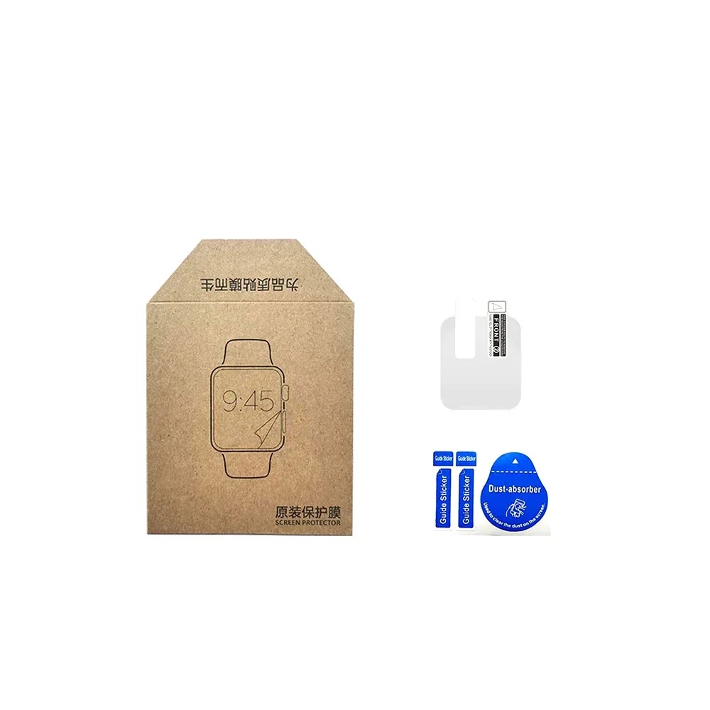 1-5PCS 배치 Redmi Watch 3 5 활성 연수 젤 필름 화면 보호 필름 9D 곡선 표면 연질 필름 Redmi Watch 3 4