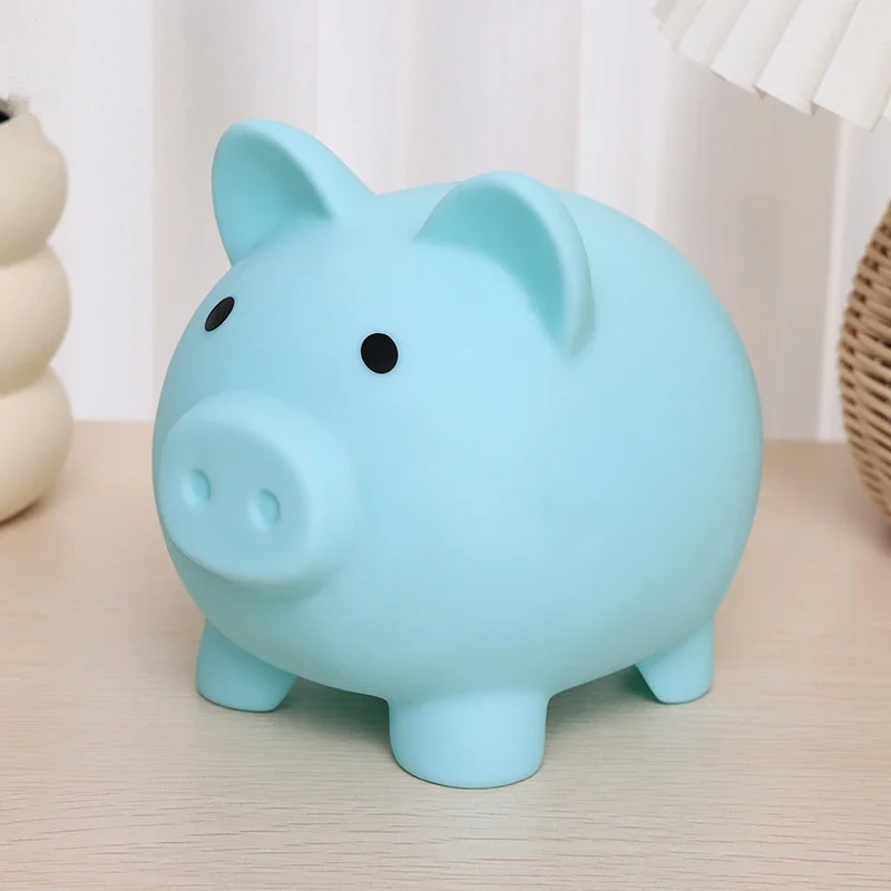 Niedliches Sparschwein aus bruchsicherem Silikon – die perfekte Spardose für Kinder, Jungen und Mädchen – ideal zum Sparen und Dekorieren._voghion.com